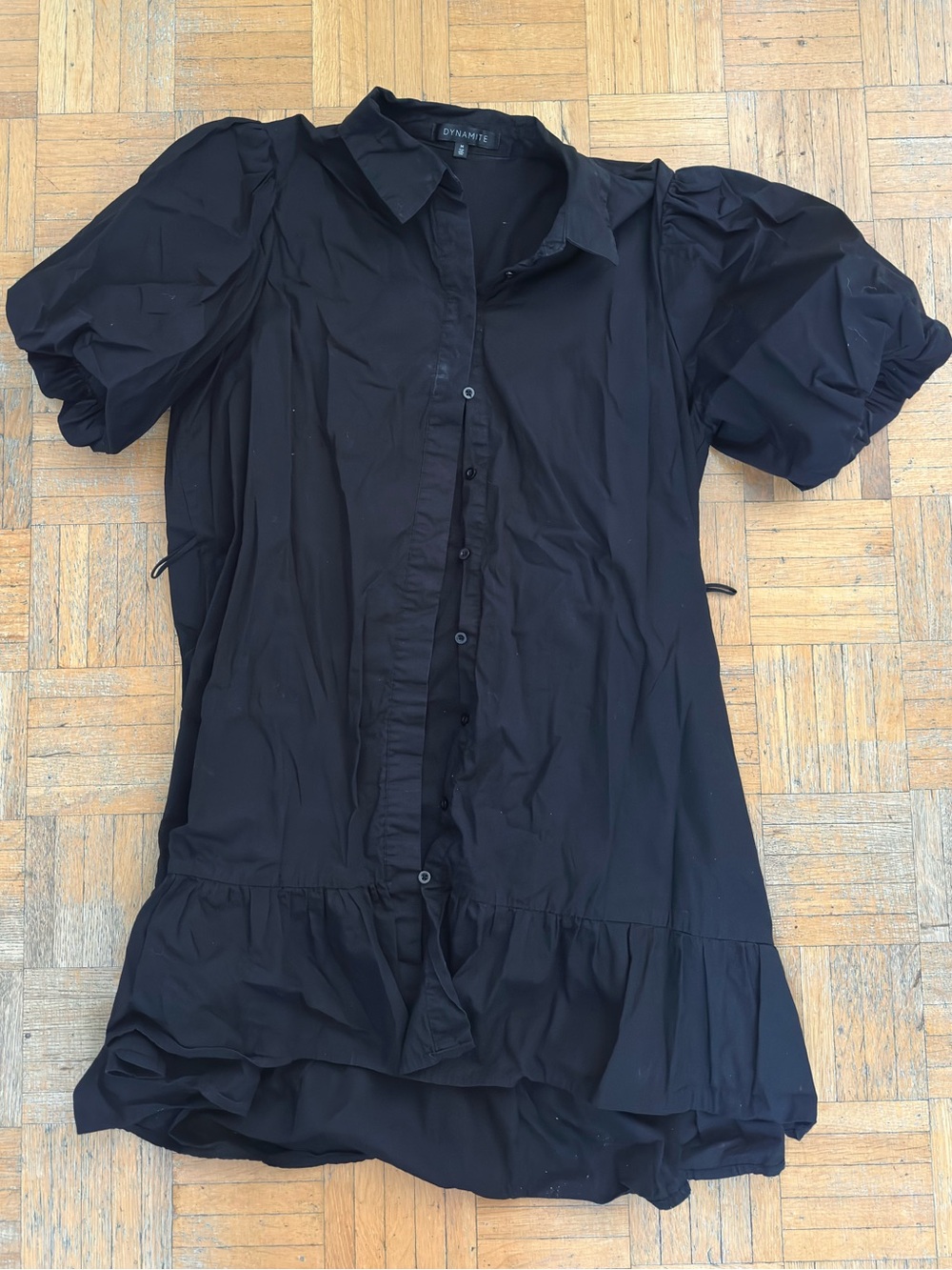 Dynamite puff sleeve dress